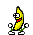 La banane qui danse