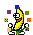 La banane qui jongle